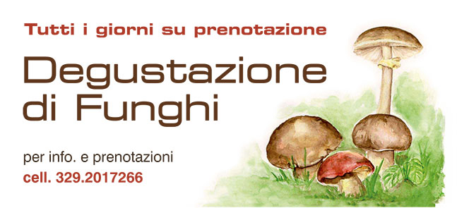 degustazione su prenotazione