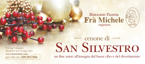 Cenone di “San Silvestro”