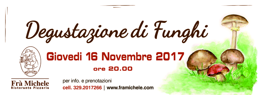 DEGUSTAZIONE FUNGHI